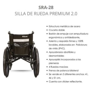 Silla de Ruedas Premium 2.0 Blunding