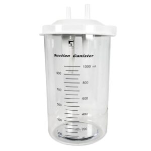 Frasco Plástico Bomba de Aspiración Yuwell 1000 ml