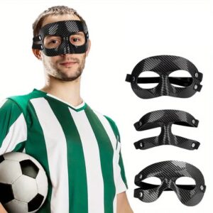 Máscara de Protección Facial Deportiva – Banda Negra