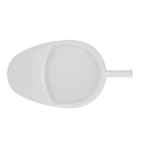 Chata Nascare Tipo Zapato Plástico Blanco Con Mango 2.5 Litros