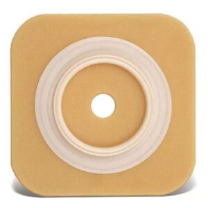 Placa Colostomía Natura Convatec SUR FIT con Reborde Ocre 70mm Caja x 10 un