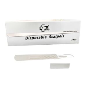 Bisturí desechable con mango No10