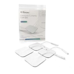 Blunding electrodos con gel 40x40 mm (pack 4 unidades)