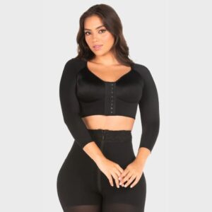 Brasier con Mangas y Soporte Especial Color Negro Talla L