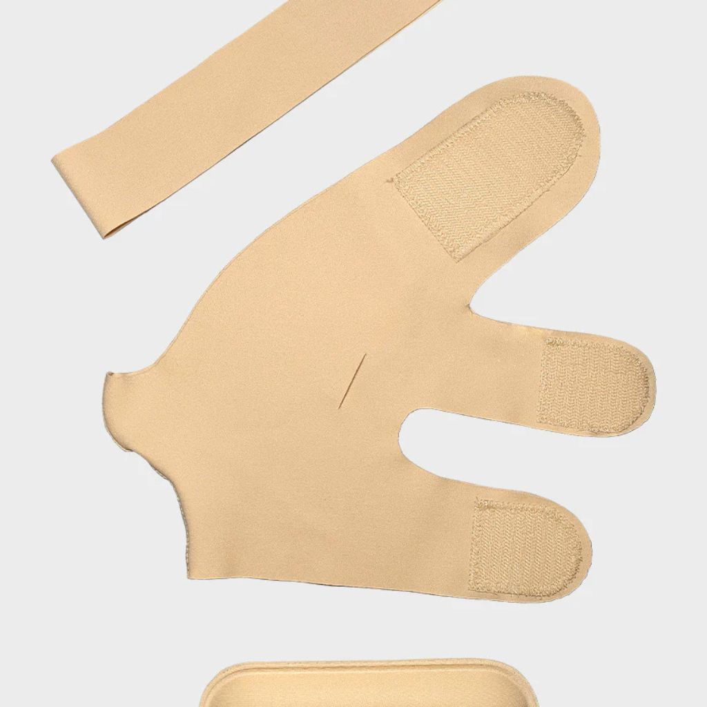 Fajas colombianas - Mentonera Facial 3 Bandas M&D Talla M - Imagen 5