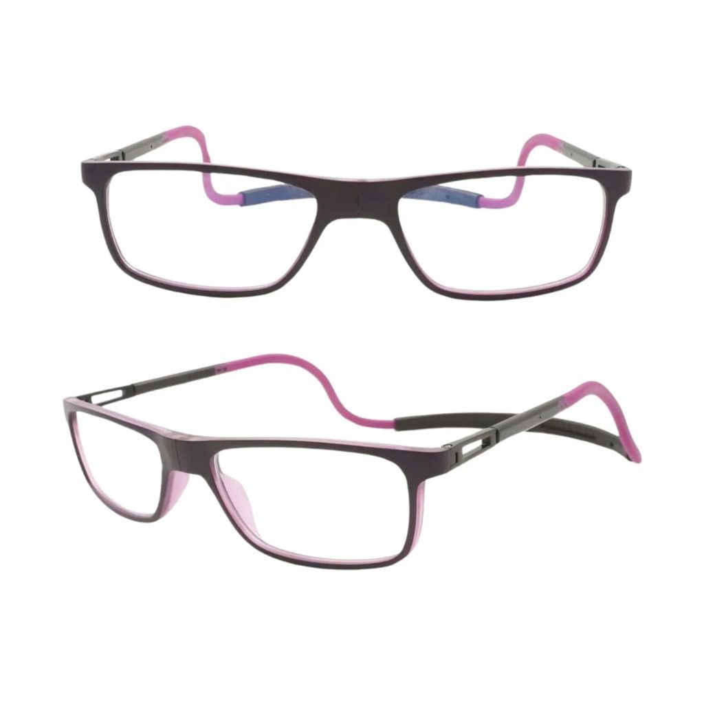 Lentes Filtro luz Azul Presbicia Morado 1