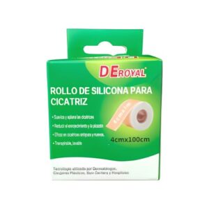 Rollo Silicona para Cicatrices 4cm x 100 cm DeRoyal
